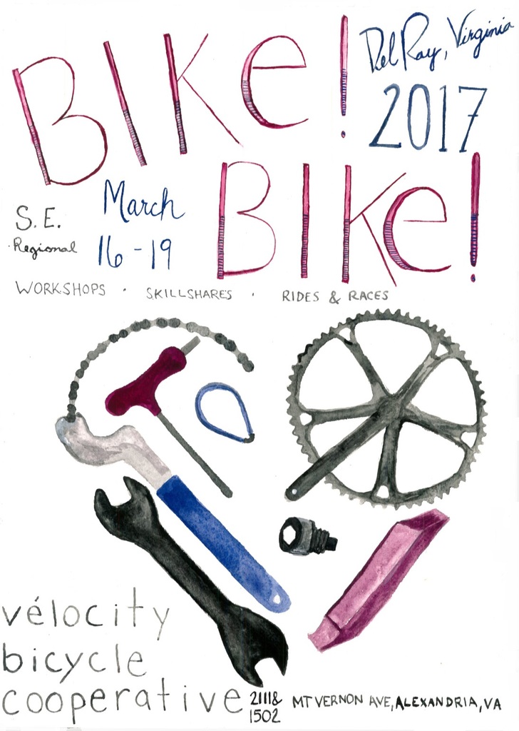 Bike!Bike! Southeast 2017 poster